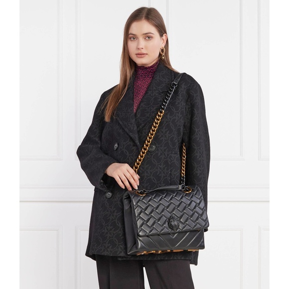 KURT GEIGER LONDON Kensington Kurt Large Shoulder Bag - Black - Picture 6 of 7